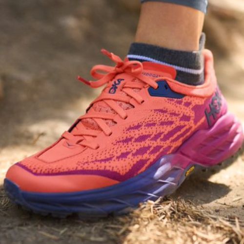 Дамски обувки за бягане HOKA Speedgoat 5 festival fuchsia/camellia