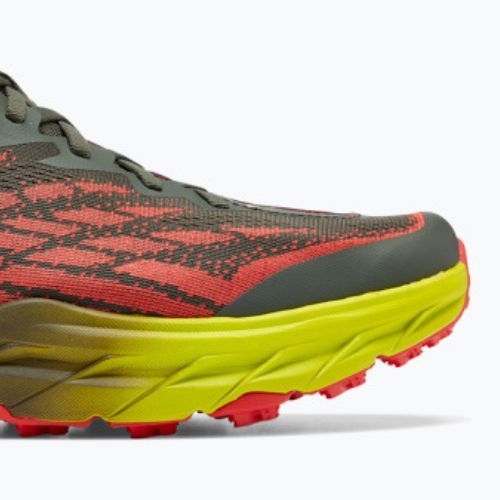 Мъжки обувки за бягане HOKA Speedgoat 5 thyme/fiesta