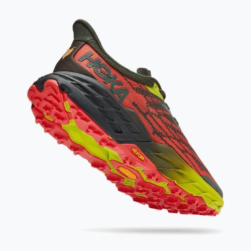 Мъжки обувки за бягане HOKA Speedgoat 5 thyme/fiesta