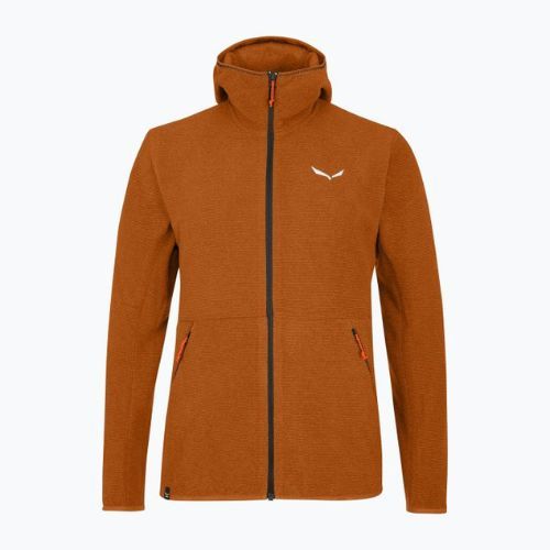 Мъжки суитшърт Salewa Nuvolo EN от полар оранжев 00-0000027922