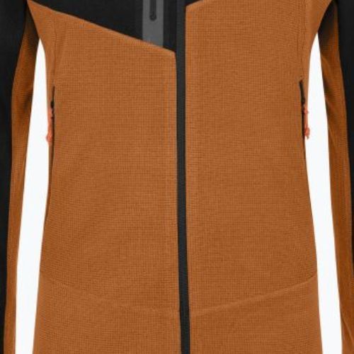 Мъжки суитшърт Salewa Paganella EN от полар orange 27924