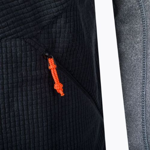 Мъжки суитчър Salewa Puez Hybrid PL FZ от полар черен 00-0000027388