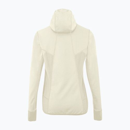 Дамски суитшърт Salewa Puez Hybrid PL FZ Hoody от полар в бежово 00-0000027389