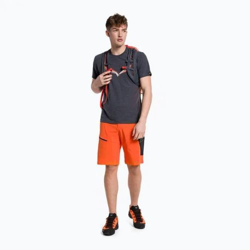 Мъжка риза Salewa Lines Graphic Dry за трекинг тъмносиня 00-0000028065