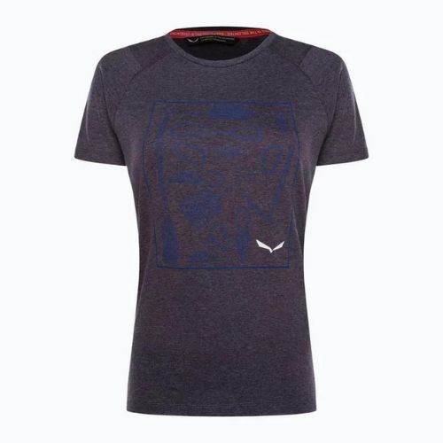 Salewa Pure Box Dry дамска тениска за трекинг тъмносиня 00-0000028379