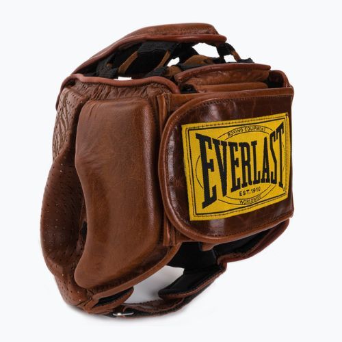 Everlast 1910 PRO кафява боксова каска 4660