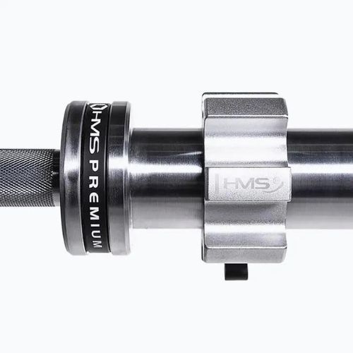 HMS GO901 Премиум сребърна права олимпийска щанга 17-60-008