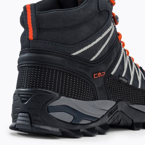 Мъжки ботуши за трекинг CMP Rigel Mid grey-orange 3Q12947