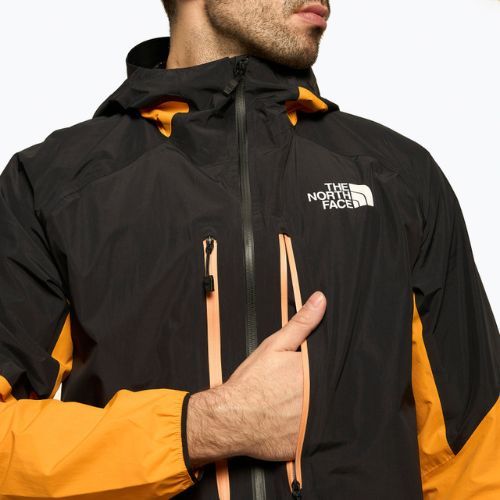 Мъжко яке The North Face Dawn Turn 2.5 Cordura Shell черно и оранжево NF0A7Z8884P1