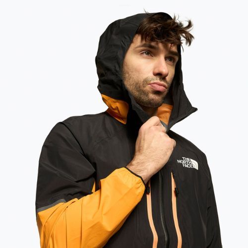 Мъжко яке The North Face Dawn Turn 2.5 Cordura Shell черно и оранжево NF0A7Z8884P1