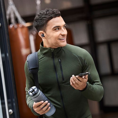 Jabra Elite 4 Active безжични слушалки черни