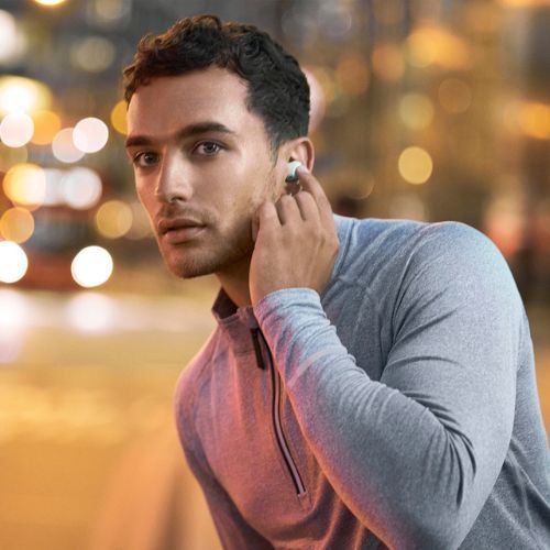 Jabra Elite 4 Active безжични слушалки светло ментово