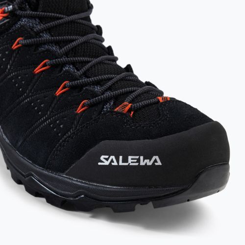 Salewa мъжки ботуши за трекинг Alp Mate Mid WP черни 00-0000061384