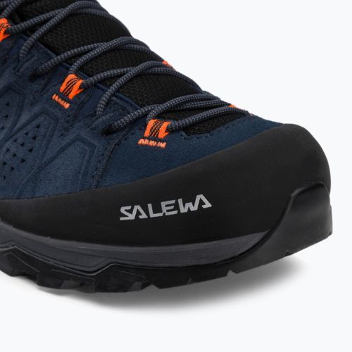 Мъжки ботуши за трекинг Salewa Alp Trainer 2 Mid GTX dark denim/fluo orange