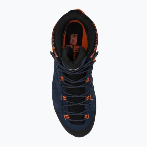 Мъжки ботуши за трекинг Salewa Alp Trainer 2 Mid GTX dark denim/fluo orange