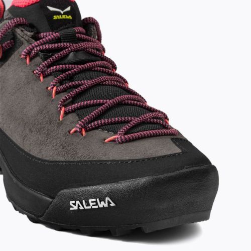 Salewa Wildfire Кожени дамски ботуши за трекинг кафяви 61396