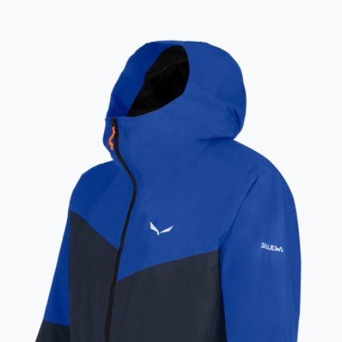Мъжко дъждобранно яке Salewa Puez GTX 2L синьо 00-0000028505