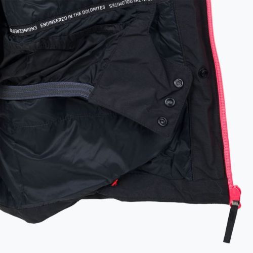 Детско ски яке Salewa Sella PTX/TWR овесена/черна/флуо корал