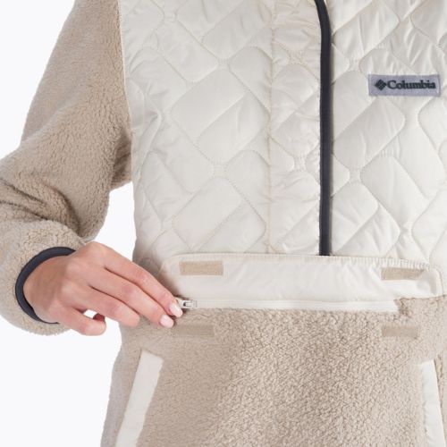 Columbia Sweet View Fleece дамски суитшърт за трекинг beige 1958643