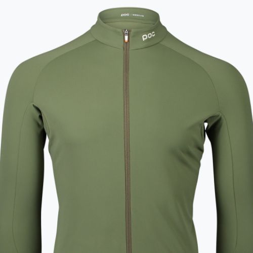 Мъжки колоездачен анцуг с дълъг ръкав POC Ambient Thermal Jersey epidote green