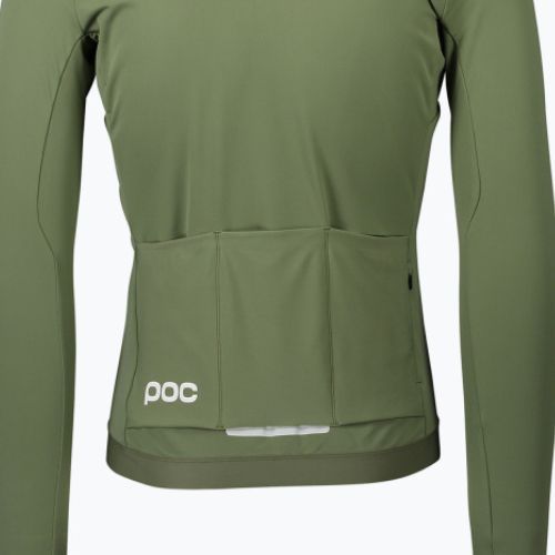 Мъжки колоездачен анцуг с дълъг ръкав POC Ambient Thermal Jersey epidote green