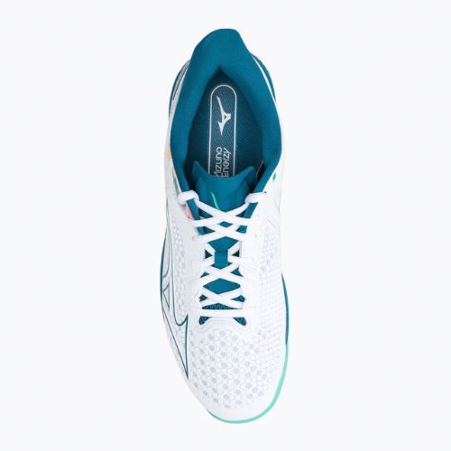 Обувки за тенис Mizuno Wave Exceed Tour бели 61GA2270
