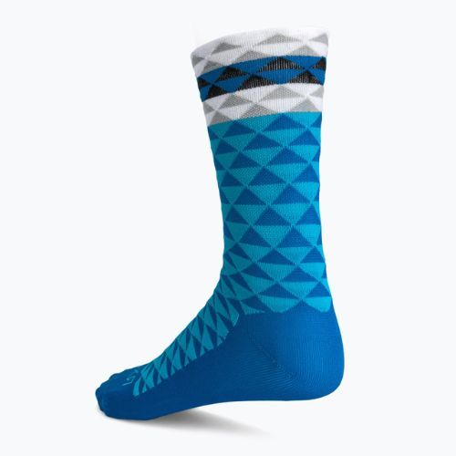 Чорапи за колоездене Luxa Asymmetric blue