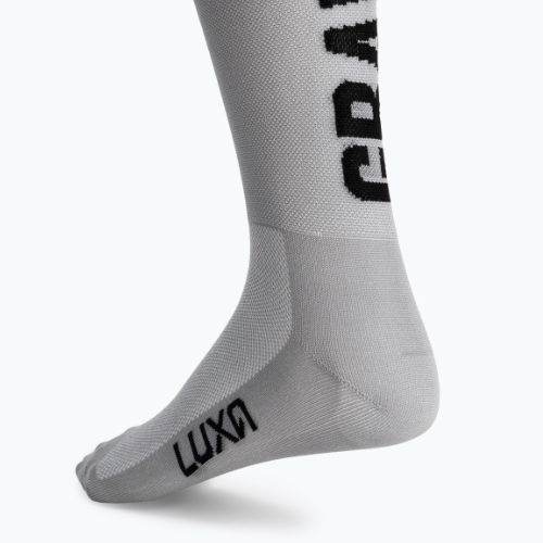 LUXA Only Gravel сиви чорапи за колоездене LAM21SOGG1S