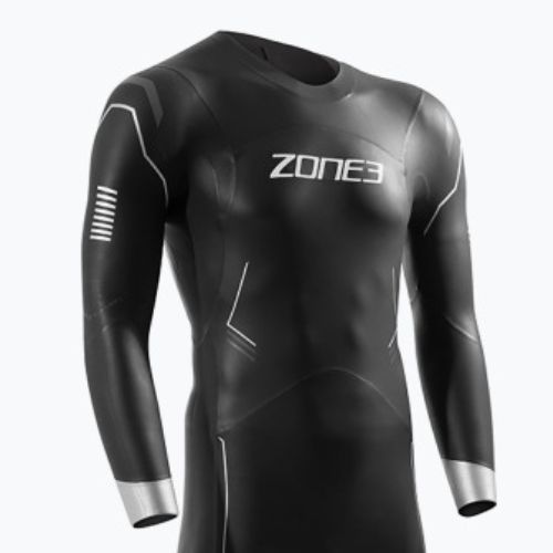 Мъжки костюм за триатлон ZONE3 Agile black/silver/gunmetal