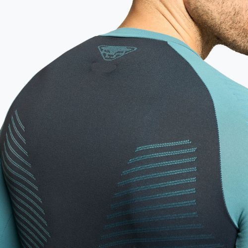 Мъжка термална тениска DYNAFIT Speed Dryarn LS черна/синя 08-0000071056