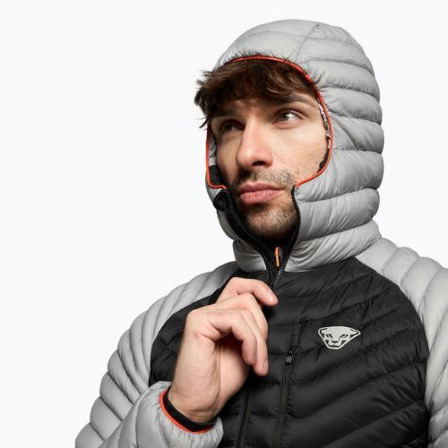 Мъжко яке с качулка DYNAFIT Radical Dwn RDS Hood сиво 08-0000070914