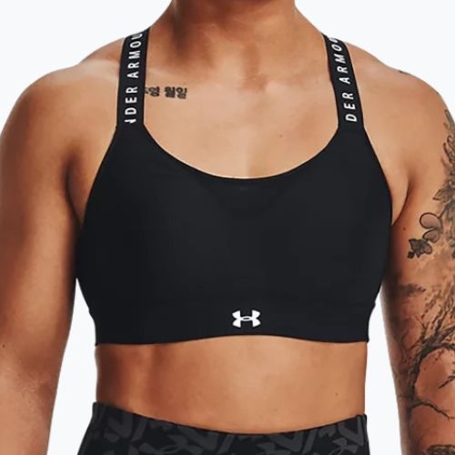 Under Armour Infinity High дамски сутиен за тренировка черен 1351994