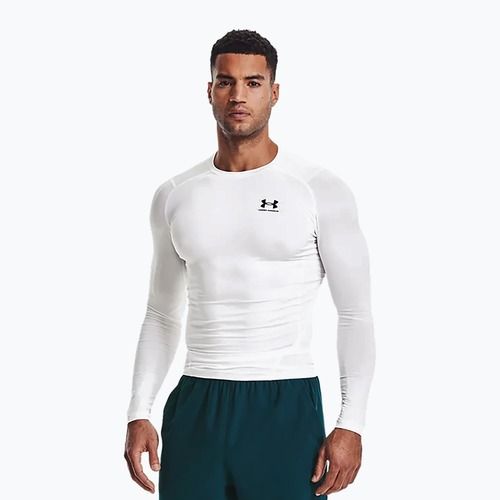Under Armour мъжка тениска с дълъг ръкав Ua Hg Armour Comp LS white 1361524-100