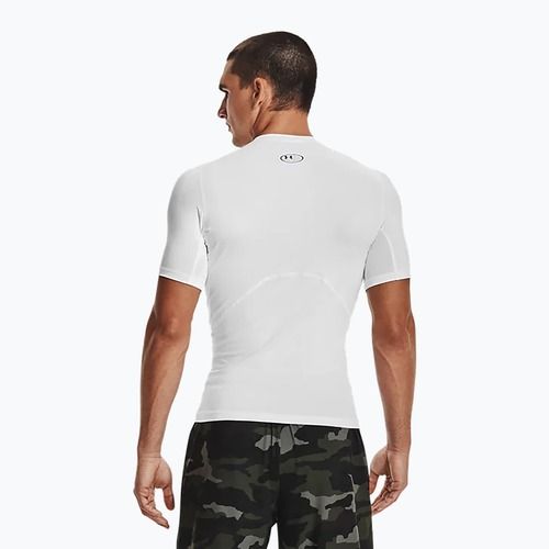 Мъжка тренировъчна тениска Under Armour Ua Hg Armour Comp SS white 1361518-100