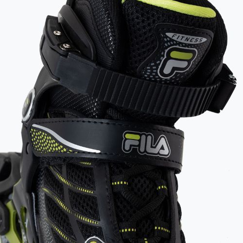 Детски ролкови кънки FILA Wizy Alu black/lime