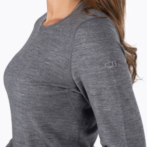 Дамска термоактивна блуза icebreaker 200 Oasis Crewe gritstone heather