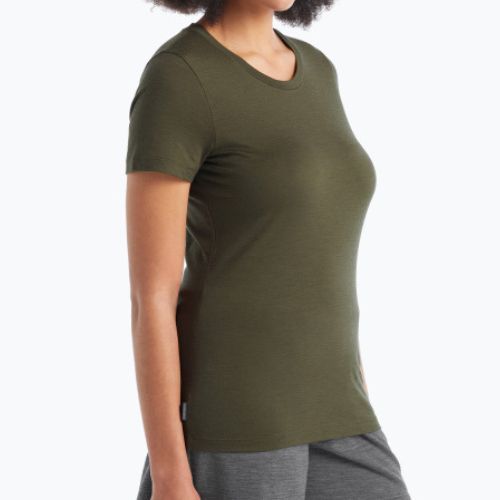 Дамска тениска за трекинг Icebreaker Tech Lite II green IB0A59J90691