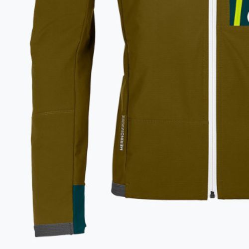 Мъжко софтшел яке Ortovox Berrino green 6037200022