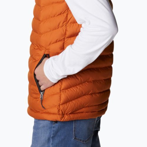 Columbia Powder Lite мъжки туристически без ръкави кафяв 1748031