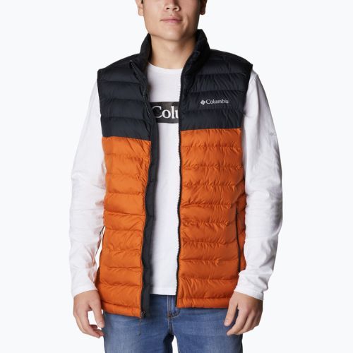 Columbia Powder Lite мъжки туристически без ръкави кафяв 1748031