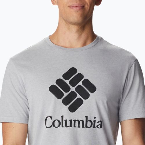 Columbia CSC Basic Logo сива мъжка тениска за трекинг 1680053