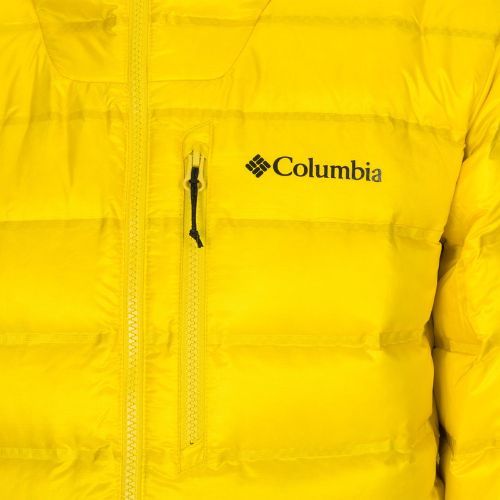 Мъжко яке с качулка Columbia Pebble Peak Down Yellow 2008315