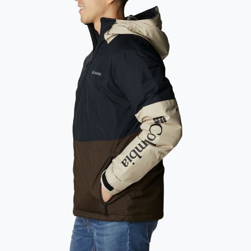 Columbia Point Park Insulated мъжко пухено яке кафяво и черно 1956811