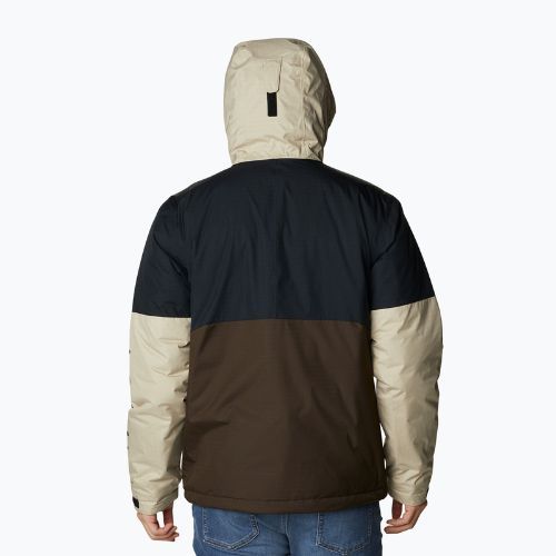 Columbia Point Park Insulated мъжко пухено яке кафяво и черно 1956811