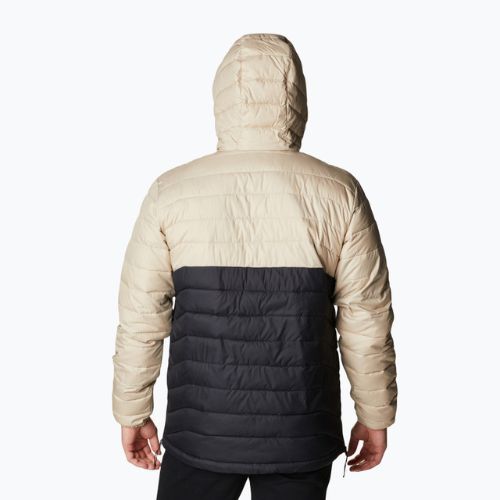 Columbia Powder Lite Anorak ancient fossil/black мъжко пухено яке