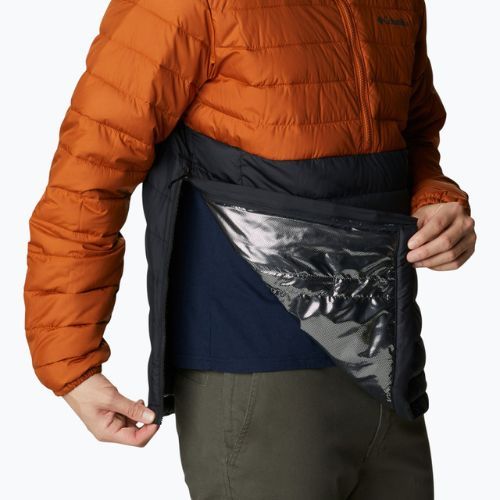 Columbia Powder Lite мъжко пухено яке Anorak warm copper/black