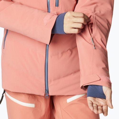 Дамско ски яке Columbia Powderkeg III Down dark coral/peach blossom