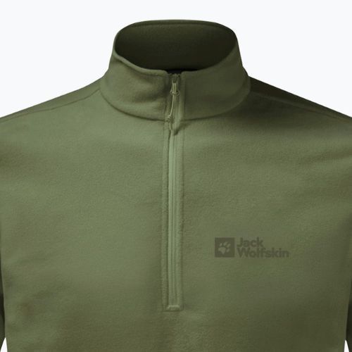 Jack Wolfskin мъжки поларен суитшърт Taunus HZ зелен 1709522_4129_002