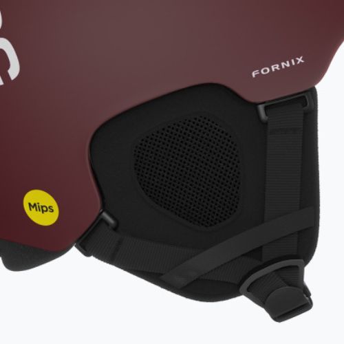 Ски каска POC Fornix MIPS garnet red matt