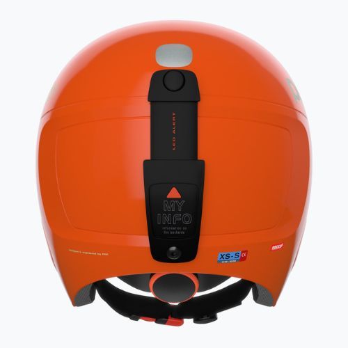 Детски ски каски POC POCito Skull fluorescent orange